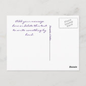 Carte Postale L'islamique heureux Kareem bonbons muffins cupcake (Dos)