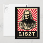 Carte Postale Liste (Devant / Derrière)
