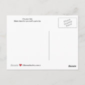 Carte postale Liste à faire_B_ (Dos)