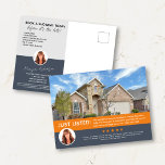 Carte Postale LISTE JUSTE Critique Photo Immobilier Marketing<br><div class="desc">Augmentez votre notoriété de marque et créez de nouvelles pistes avec cette carte postale de marketing immobilier JUST LISTED. Les avantages de les expédier à votre exploitation agricole sont triplés. 1. Vous pourriez trouver votre acheteur potentiel. 2. D'autres agents seront avisés de votre annonce afin qu'ils puissent la montrer à...</div>