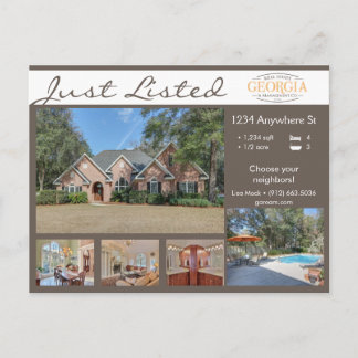 Carte Postale Liste personnalisée ou vendue (5 images)