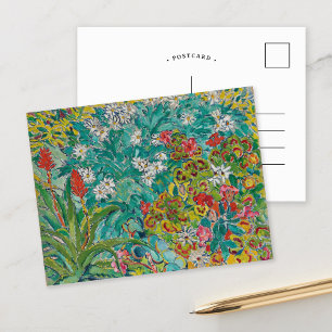 Carte Postale Lit à fleurs   Louis Valtat