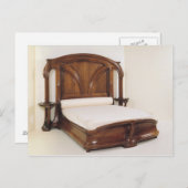 Carte Postale Lit Art Nouveau, 1900 (Devant / Derrière)