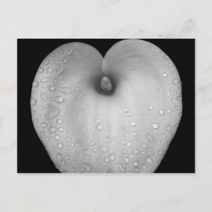 Carte Postale Lit avec gouttes de pluie