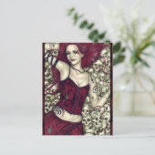 Carte postale Lit de crâne (Debout devant)