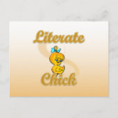 Carte Postale Literate Chick (Devant)