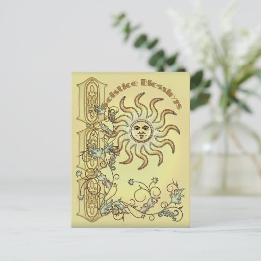 Carte postale Litha Sun (Debout devant)