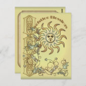 Carte postale Litha Sun (Devant / Derrière)