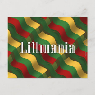 Carte Postale Lithuania Waving