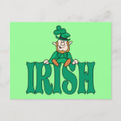 Carte Postale Litle Irish Leprechaun (Devant)