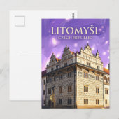 Carte Postale Litomyšl République tchèque (Devant / Derrière)