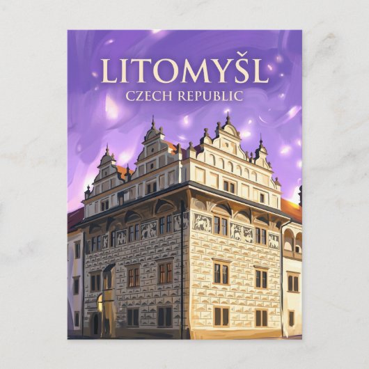 Carte Postale Litomyšl République tchèque (Devant)