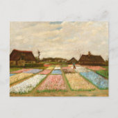 Carte Postale Lits à fleurs en Hollande par Vincent Van Gogh (Devant)