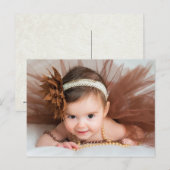 Carte Postale Little Ballerina (Devant / Derrière)