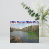 Carte Postale Little Beaver West Virginie (Debout devant)