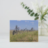 Carte postale Little Bighorn Memorial (Debout devant)