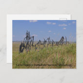Carte postale Little Bighorn Memorial (Devant / Derrière)