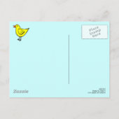 Carte Postale Little Bird 01 (Dos)