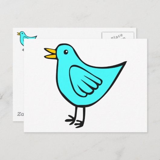 Carte Postale Little Bird 02 (Devant / Derrière)