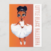 Carte Postale Little Black Ballerina (Devant)