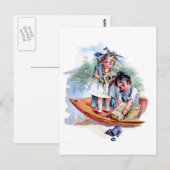 Carte Postale Little Boston Tea Party (Devant / Derrière)