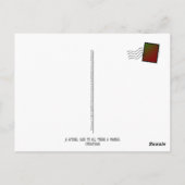 Carte Postale Little Boy Nutcrackers Art Joyeux Noël (Dos)