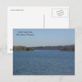 Carte Postale Little Cedar Lake (Devant / Derrière)