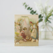 Carte Postale « Little Cinders » : illustration de conte de fées (Debout devant)