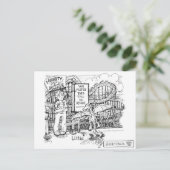 Carte Postale Little Dragon au Theme Park (Debout devant)