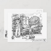 Carte Postale Little Dragon au Theme Park (Devant / Derrière)