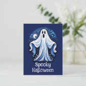 Carte Postale Little Éffrayant Ghost - Halloween 16 - Fun Fun (Debout devant)
