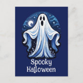 Carte Postale Little Éffrayant Ghost - Halloween 16 - Fun Fun (Devant)