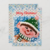 Carte Postale Little Elf Postcard (Devant / Derrière)