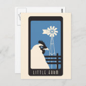 Carte postale Little Farm (Devant / Derrière)