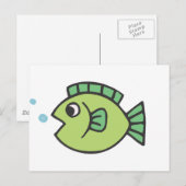 Carte Postale Little Fishy (Devant / Derrière)