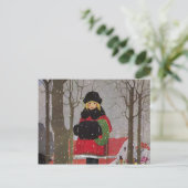 Carte Postale Little Girl (Debout devant)