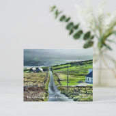 Carte postale Little Irish Road (Debout devant)