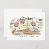 Carte Postale Little Italy, New York (Devant / Derrière)