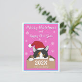 Carte postale Little Kitty Christmas (Debout devant)