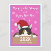 Carte postale Little Kitty Christmas (Devant)