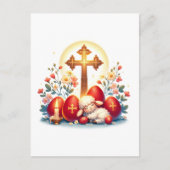 Carte Postale Little Lamb Orthodox Easter Celebration (Devant)