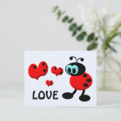Carte Postale Little Love Bug (Debout devant)