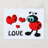 Carte Postale Little Love Bug (Devant)
