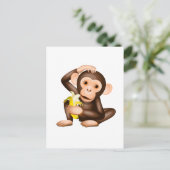 Carte Postale Little monkey (Debout devant)