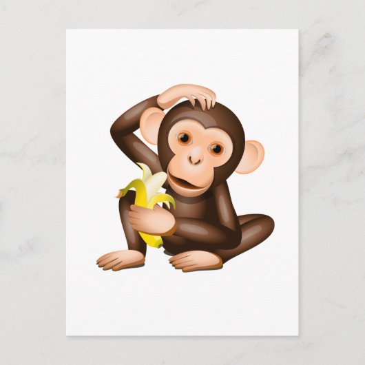 Carte Postale Little monkey (Devant)