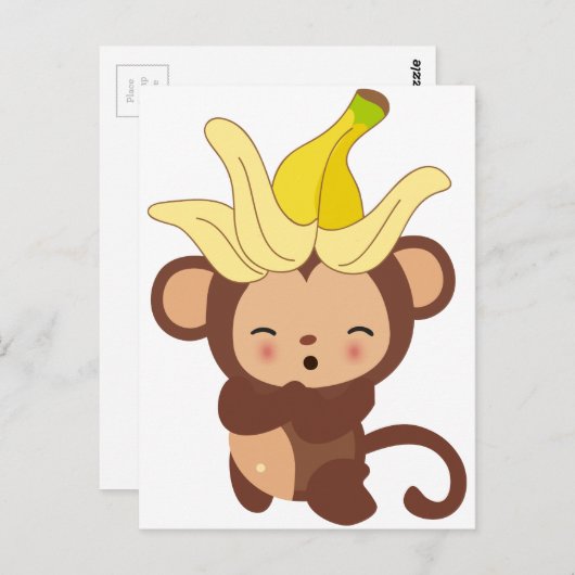 Carte Postale Little Monkey Collection 108 (Devant / Derrière)