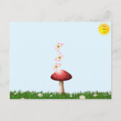 Carte postale Little Musrooms (Dos)