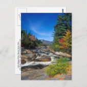 Carte Postale Little Niagra Falls Baxter State Park (Devant / Derrière)