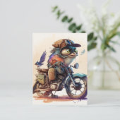 Carte Postale Little Pete roule au vent (Debout devant)