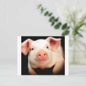 Carte Postale Little Piggy (Debout devant)